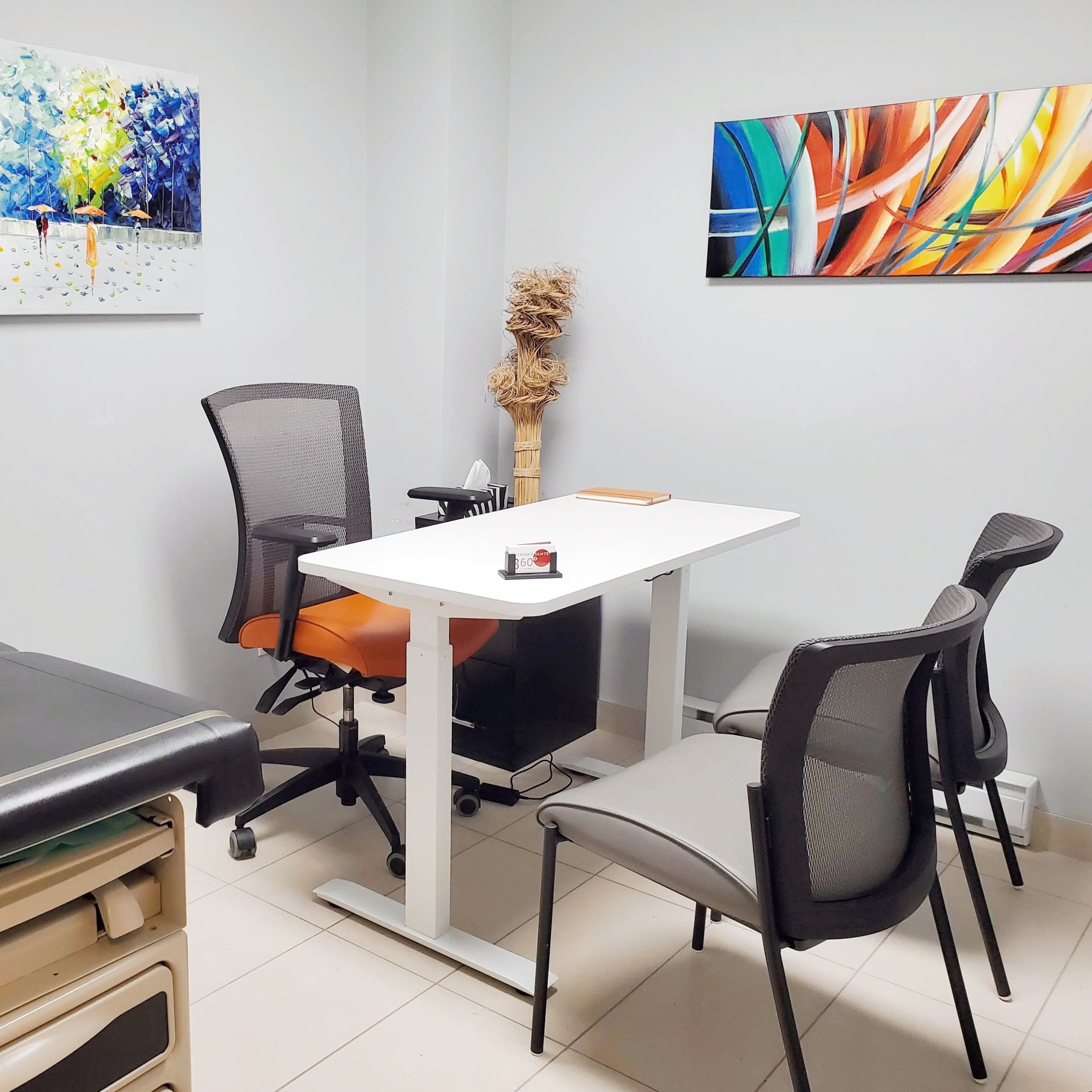 Salle de consultation clinique santé 360 assomption